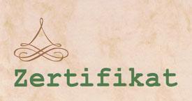 Schädlingsbekämpfung unter ökologischen Gesichtspunkten (Klick auf Logo öffnet das Zertifikat, pdf-Datei) 